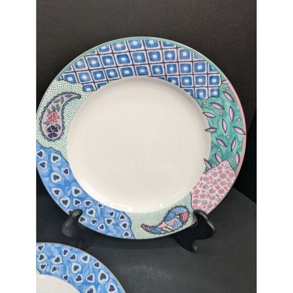 Studio Nova Medley Y0284 Salad Plate 8 1/4" Replacement Set of 3 Discontinued - Picture 5 of 11